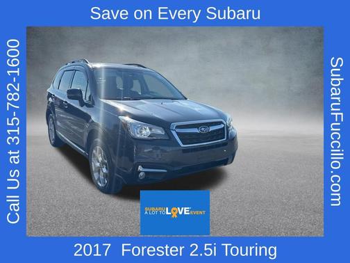 Dark Gray Metallic 2017 Subaru Forester 2.5i Touring