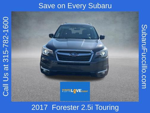 Dark Gray Metallic 2017 Subaru Forester 2.5i Touring