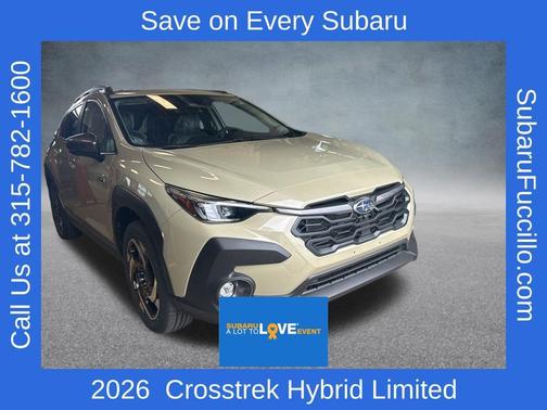 Sand Dune 2026 Subaru Crosstrek Limited