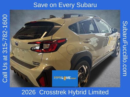 Sand Dune 2026 Subaru Crosstrek Limited