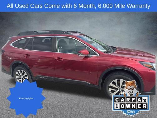 Crimson Red Pearl 2021 Subaru Outback Premium