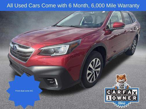 Crimson Red Pearl 2021 Subaru Outback Premium