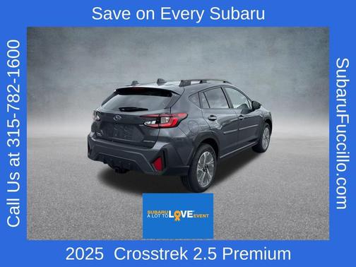 Crystal Black Silica 2025 Subaru Crosstrek Premium
