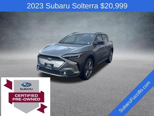 Smoked Carbon 2023 Subaru Solterra Limited