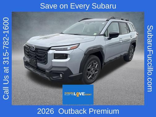 Ice Silver Metallic 2026 Subaru Outback Premium