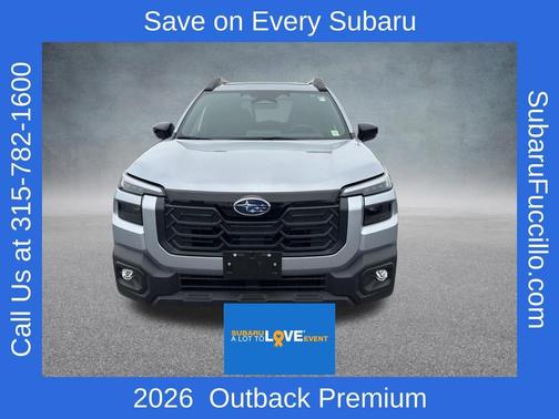 Ice Silver Metallic 2026 Subaru Outback Premium