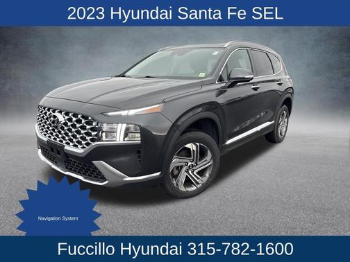 Gray 2023 Hyundai SANTA FE SEL