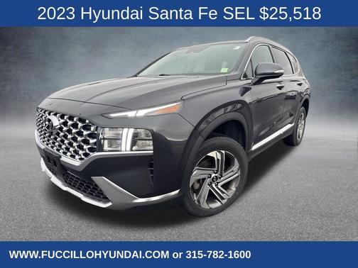Gray 2023 Hyundai SANTA FE SEL