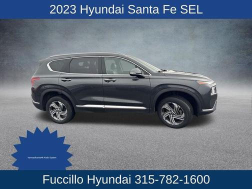 Gray 2023 Hyundai SANTA FE SEL