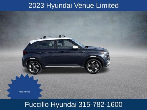 White 2023 Hyundai VENUE Limited