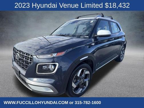 White 2023 Hyundai VENUE Limited
