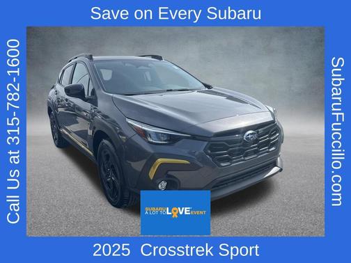 Gray Metallic 2025 Subaru Crosstrek Sport