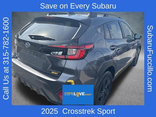 Gray Metallic 2025 Subaru Crosstrek Sport
