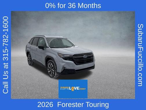 Ice Silver Metallic 2026 Subaru Forester Touring