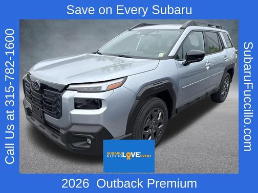 Ice Silver Metallic 2026 Subaru Outback Premium
