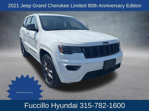 Bright White Clearcoat 2021 Jeep Grand Cherokee Limited