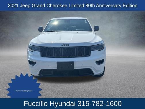 Bright White Clearcoat 2021 Jeep Grand Cherokee Limited