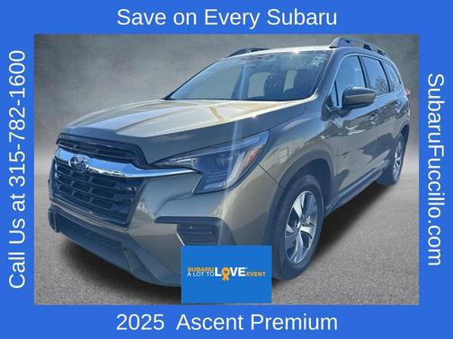 Green Metallic 2025 Subaru Ascent Premium