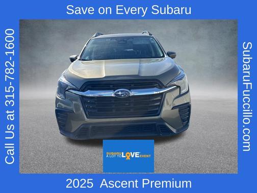 Green Metallic 2025 Subaru Ascent Premium