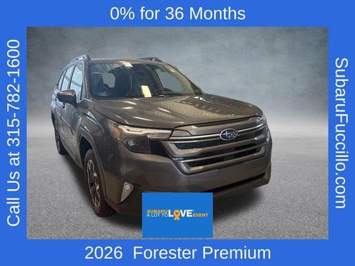 Dark Metallic 2026 Subaru Forester Premium