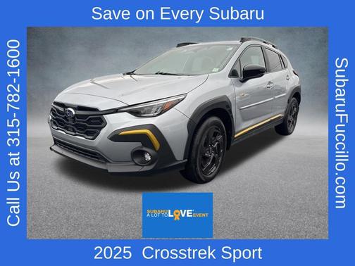 Ice Silver Metallic 2025 Subaru Crosstrek Sport