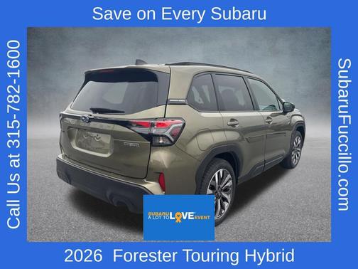 Autumn Green Metallic 2026 Subaru Forester Touring