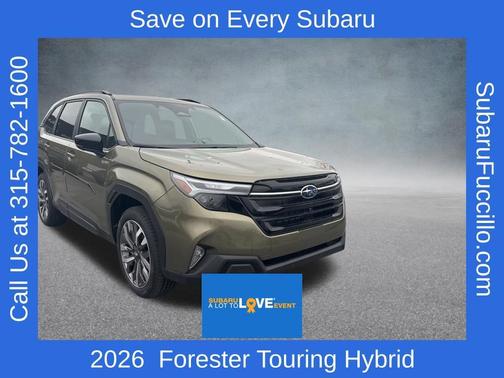 Autumn Green Metallic 2026 Subaru Forester Touring