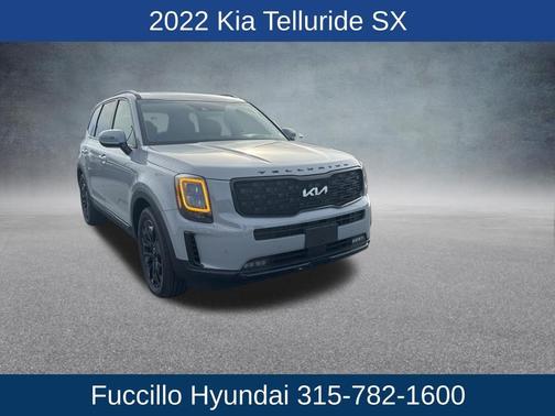Gray 2022 Kia Telluride SX