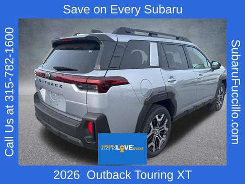 Ice Silver Metallic 2026 Subaru Outback Touring XT