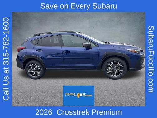Blue 2026 Subaru Crosstrek Premium