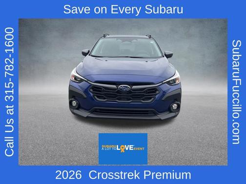 Blue 2026 Subaru Crosstrek Premium