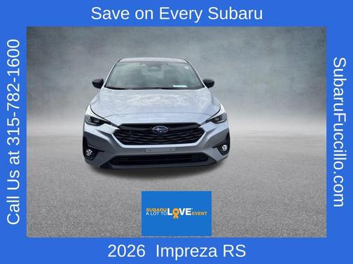 Ice Silver Metallic 2026 Subaru Impreza RS