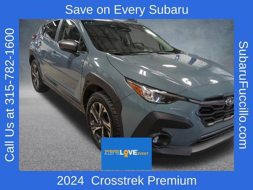 Offshore Blue Metallic 2024 Subaru Crosstrek Premium