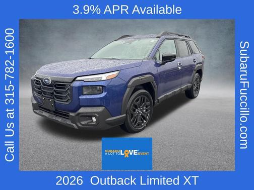 Sapphire Blue Pearl 2026 Subaru Outback Limited XT