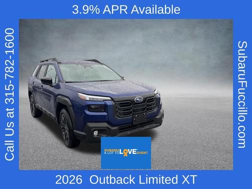 Sapphire Blue Pearl 2026 Subaru Outback Limited XT