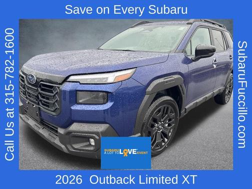 Sapphire Blue Pearl 2026 Subaru Outback Limited XT