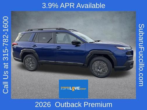 Sapphire Blue Pearl 2026 Subaru Outback Premium