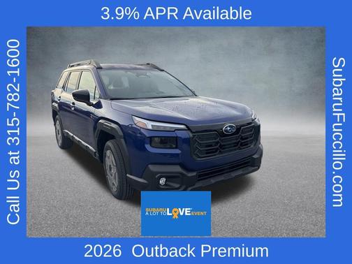 Sapphire Blue Pearl 2026 Subaru Outback Premium