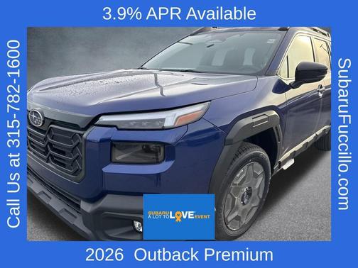 Sapphire Blue Pearl 2026 Subaru Outback Premium
