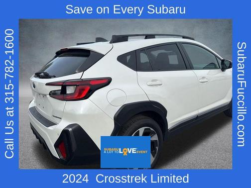 Crystal White Pearl 2024 Subaru Crosstrek Limited