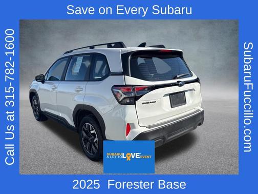 Crystal White Pearl 2025 Subaru Forester