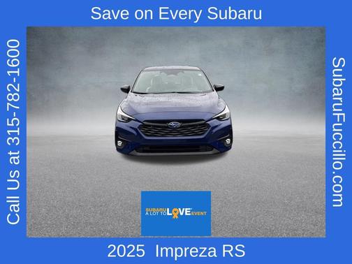 Sapphire Blue Pearl 2025 Subaru Impreza RS