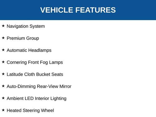 Slate Blue Pearlcoat 2023 Jeep Renegade Latitude