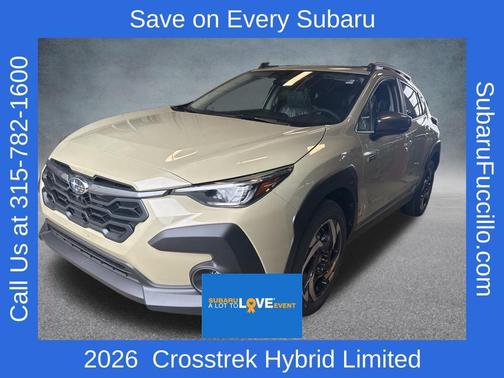 Sand Dune 2026 Subaru Crosstrek Limited