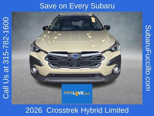 Sand Dune 2026 Subaru Crosstrek Limited