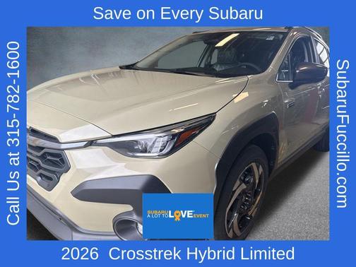 Sand Dune 2026 Subaru Crosstrek Limited SUV