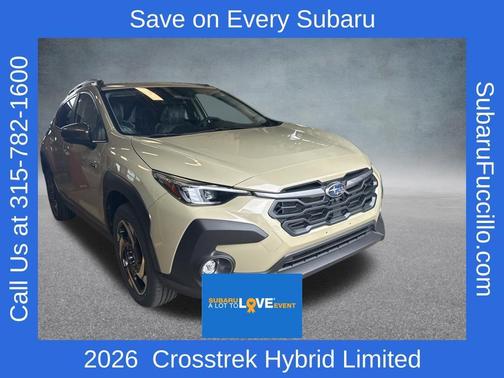 Sand Dune 2026 Subaru Crosstrek Limited