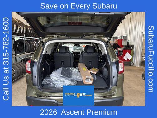 Autumn Green Metallic 2026 Subaru Ascent Premium