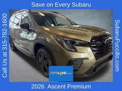 Autumn Green Metallic 2026 Subaru Ascent Premium