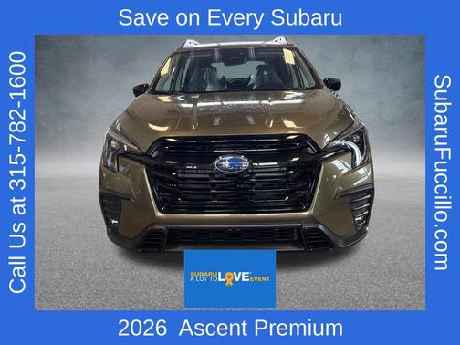 Autumn Green Metallic 2026 Subaru Ascent Premium